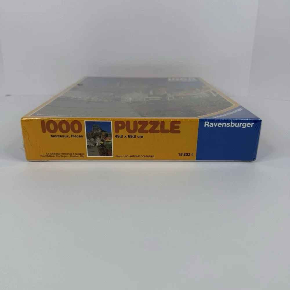 VTG Ravensburger The Chateau Frontenac Quebec City 1000 Pieces Brand New Sealed